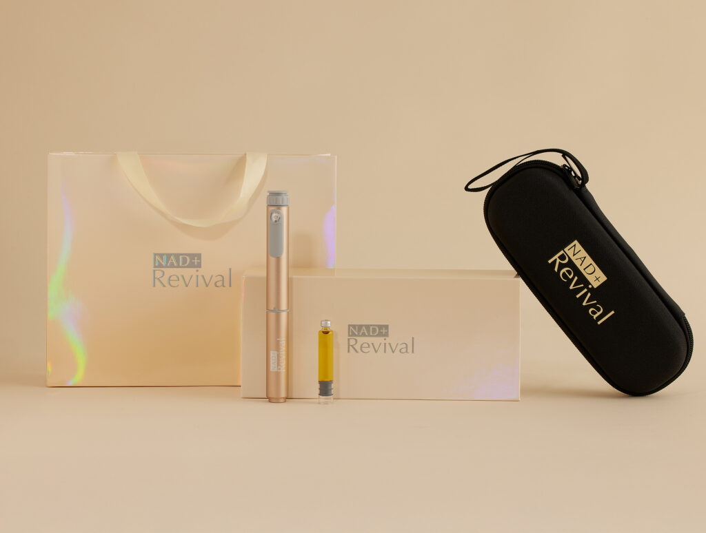 NAD+ Revival pen with accessories