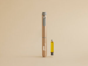 NAD+ injection pen and cartridge setup