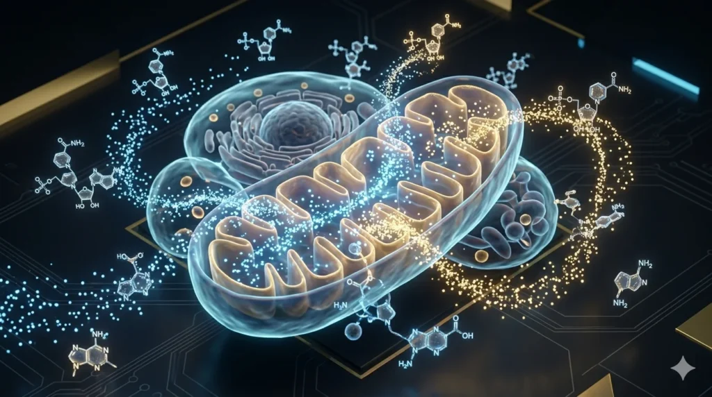 NAD+ molecule supporting mitochondrial function and cellular repair