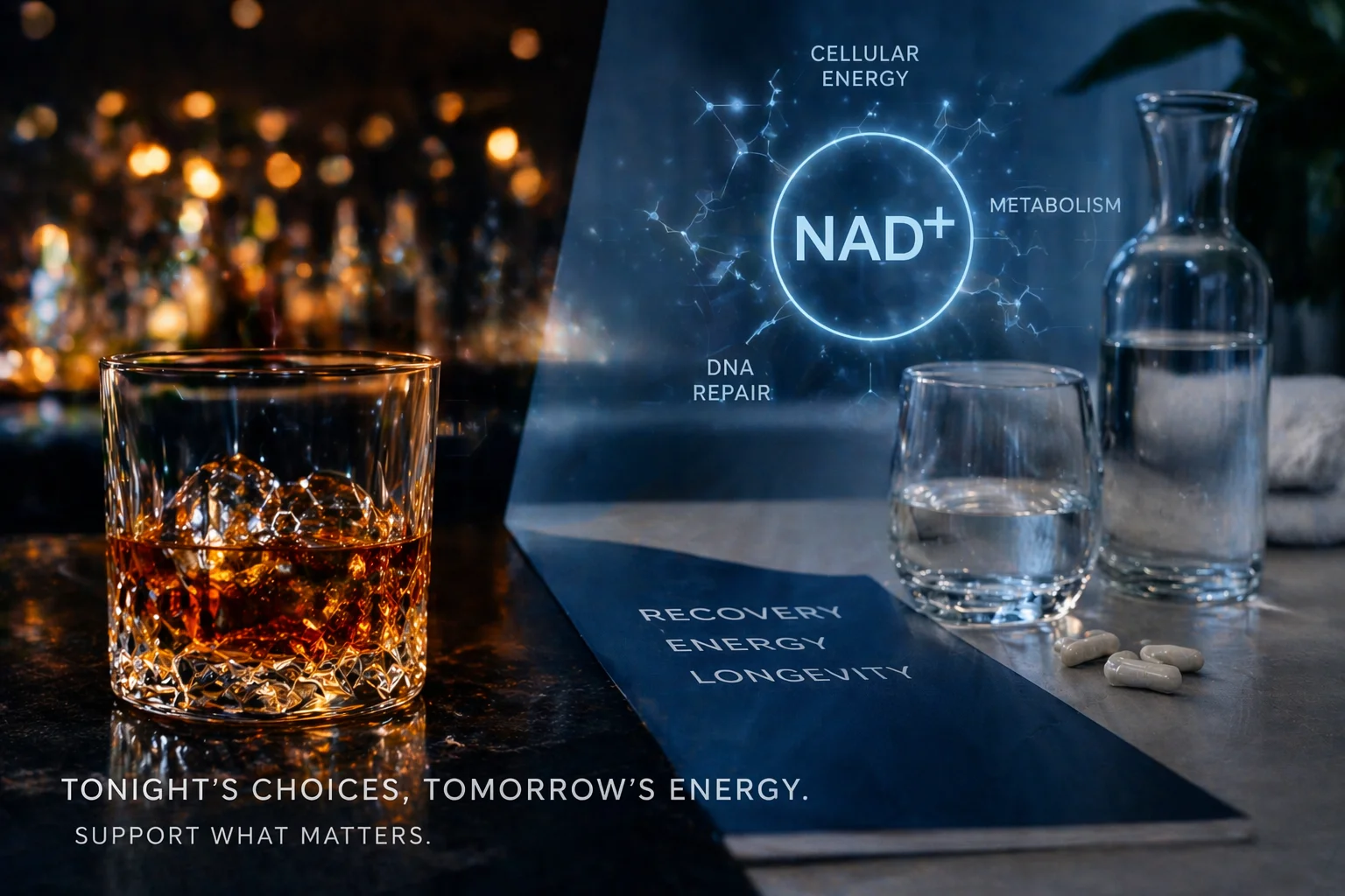 Alcohol and NAD Levels: Does Drinking Deplete NAD+?
