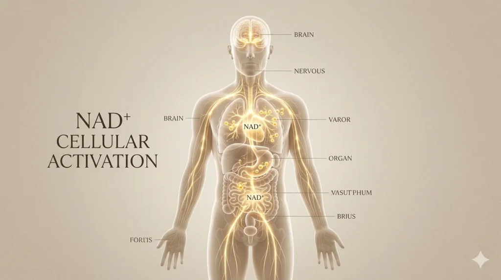 NAD supplement effectiveness visualization