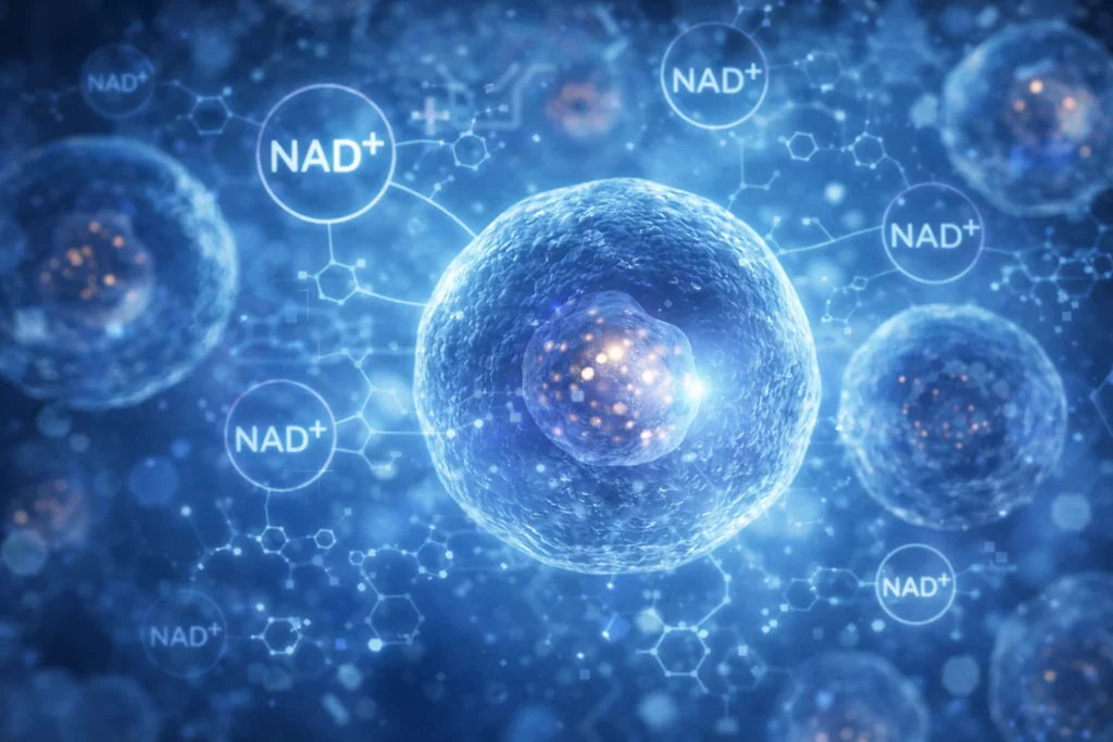 NAD+ support for cellular recovery